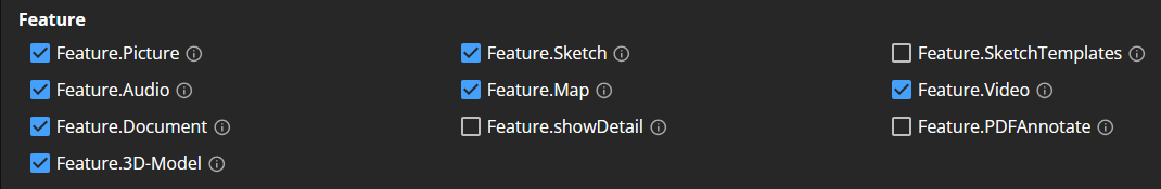 Dark Feature flags