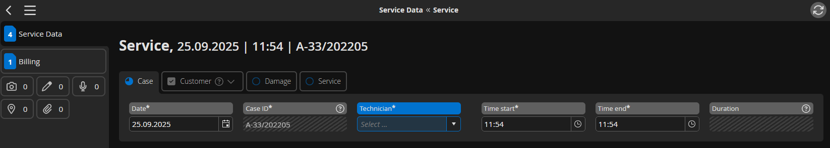 Dark button inline with validation