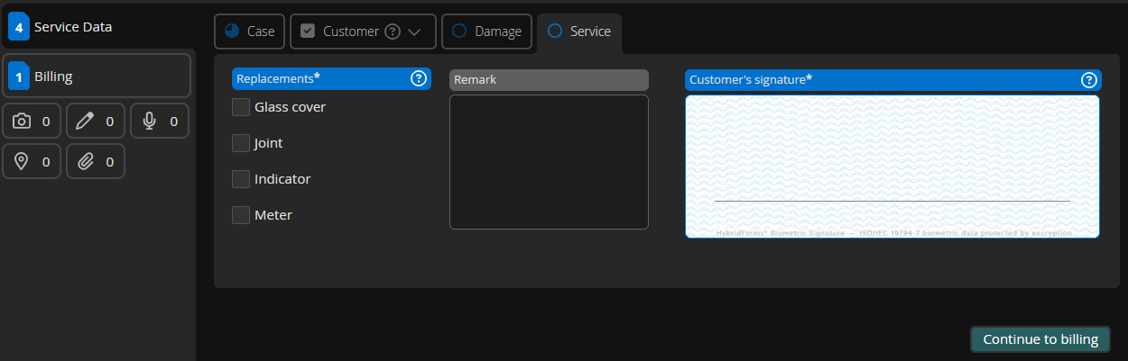 Dark Next Page Button